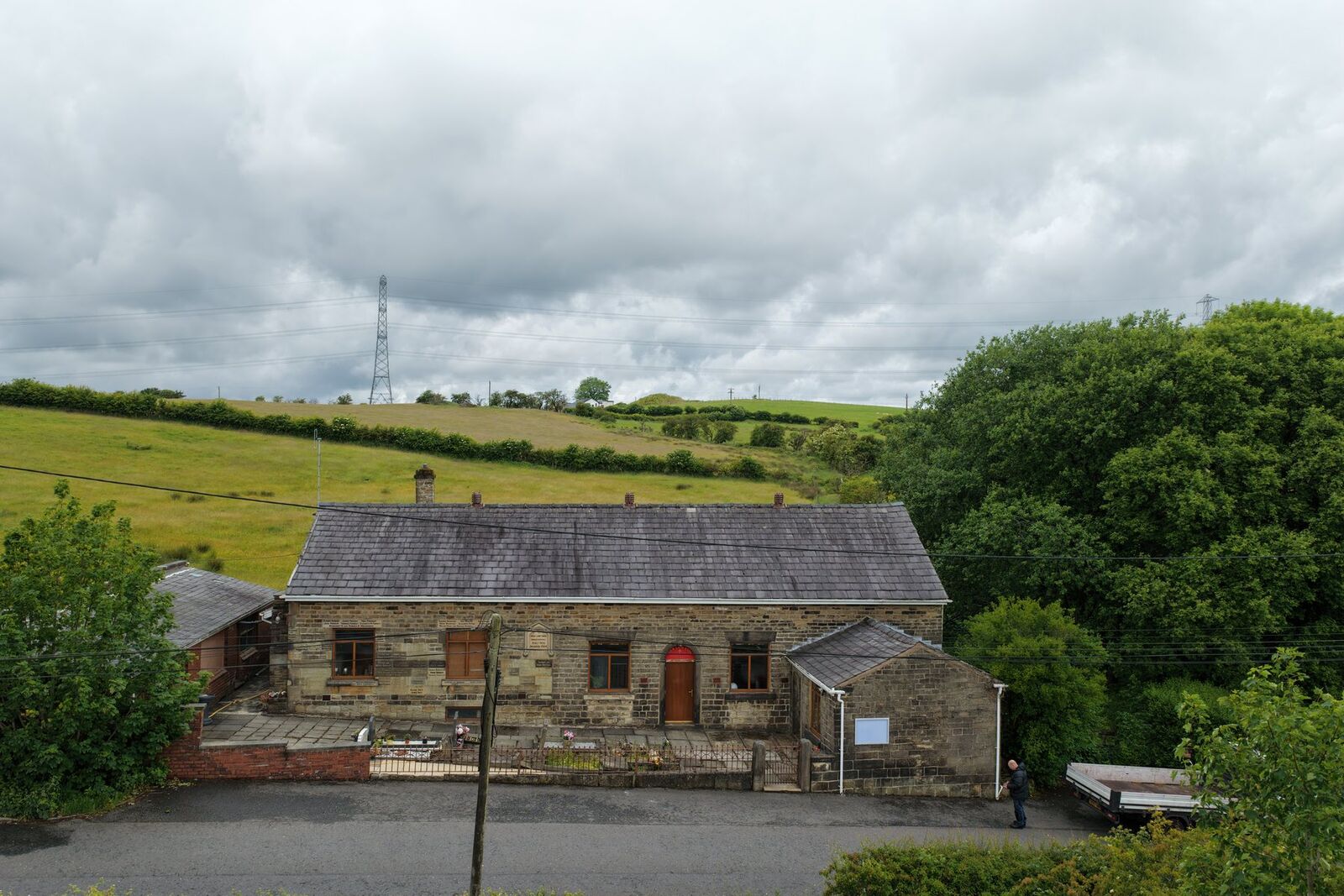 Four Lane Ends Congregational Church, Affetside — photograph 1